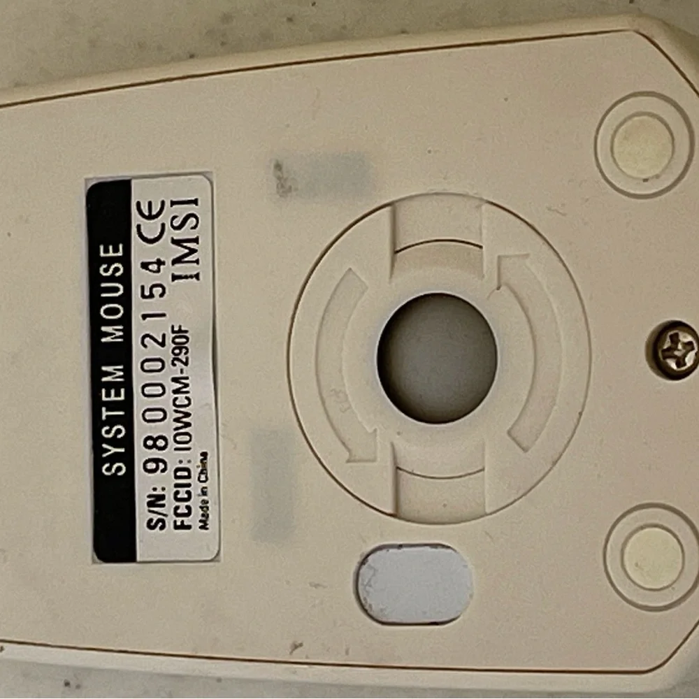 IMSI System Mouse ~ Y2K ~ NEW IN PACKAGE